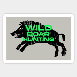 WILD BOAR HUNTING Sticker